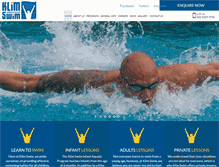 Tablet Screenshot of klimswim.com
